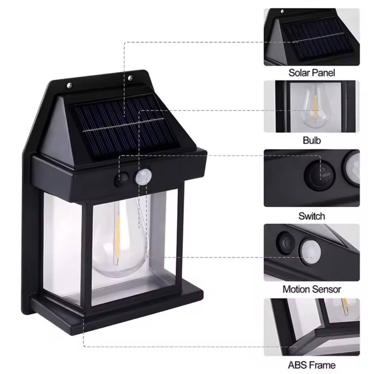 مصباح شمسي خارجي